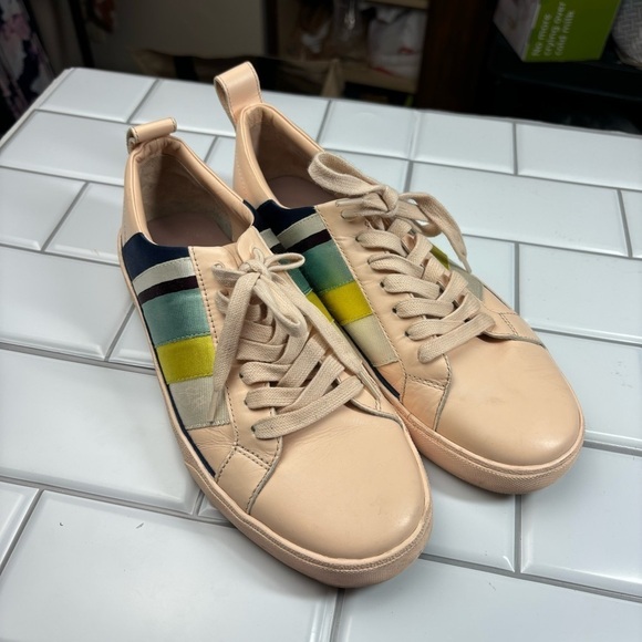 Diane von Furstenberg DVF Tess Leather Sneaker Trainer, EU38/US 8 - Picture 4 of 15